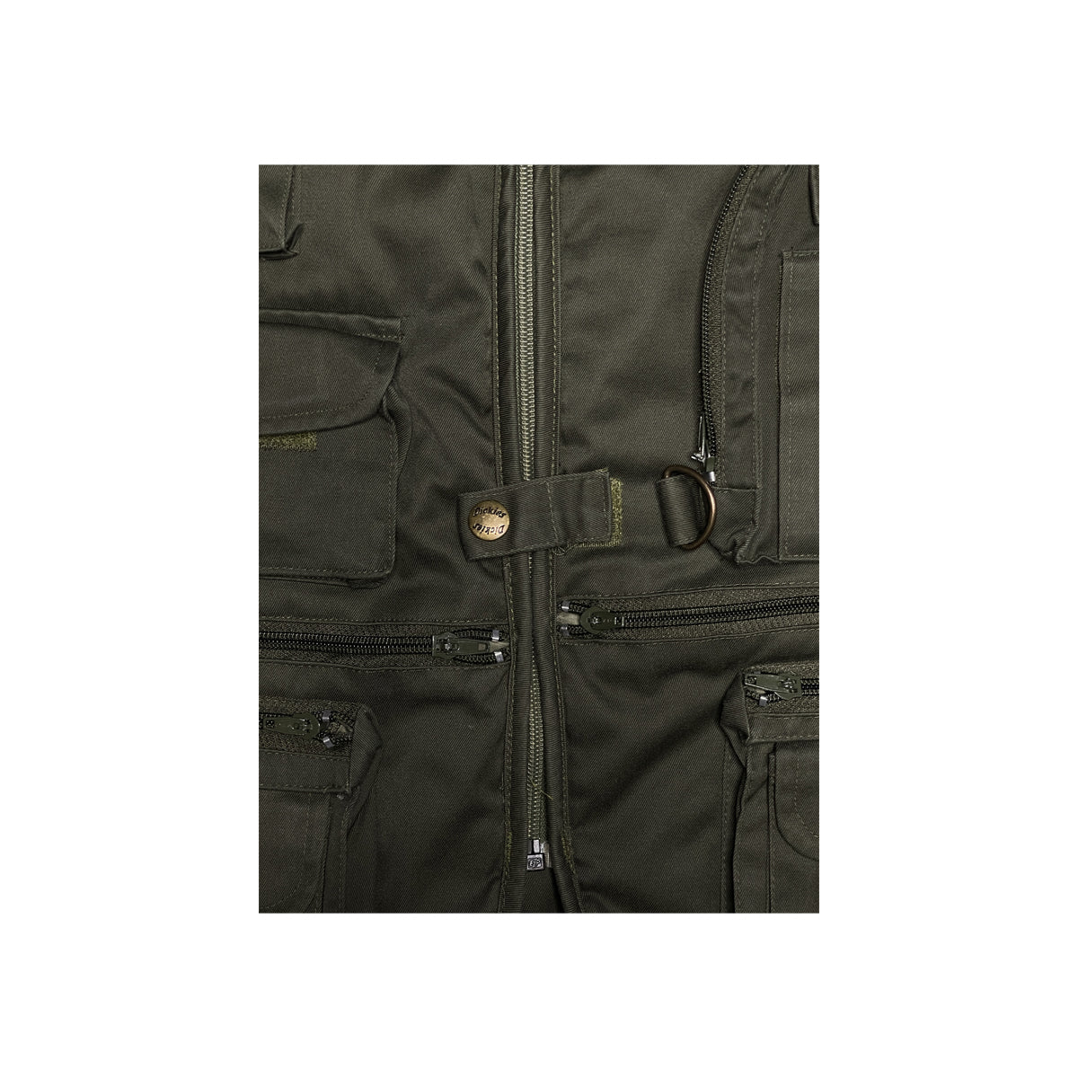 Dickies - Vintage Utility Vest M Olive Green