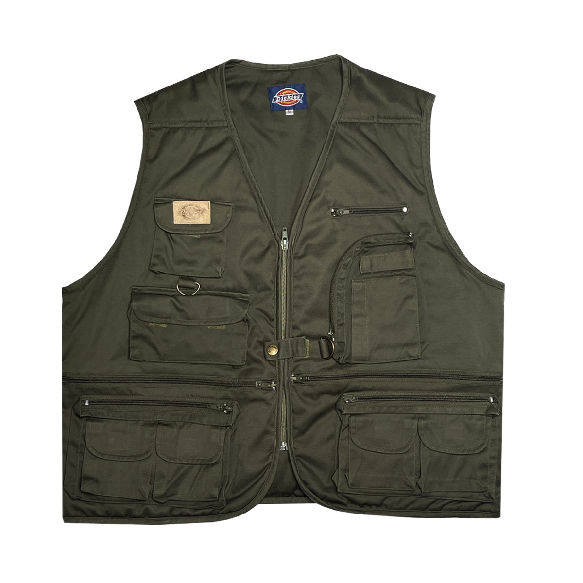 Dickies - Vintage Utility Vest M Olive Green