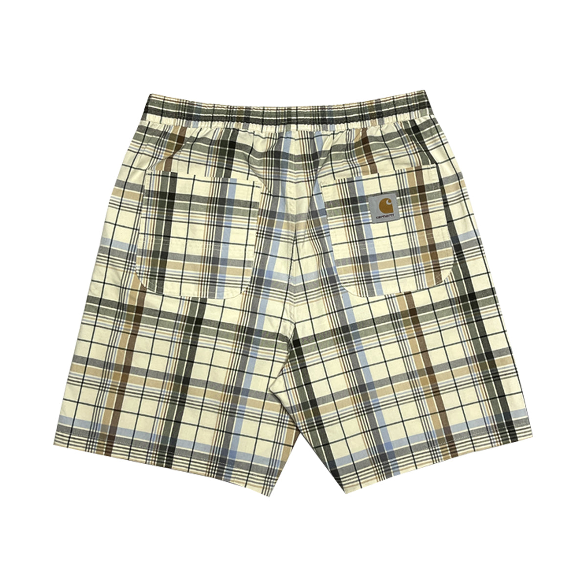 Carhartt - WIP Checkered Shorts M Khaki/Multi