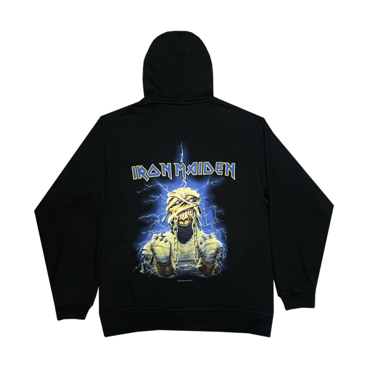 Iron Maiden - Vintage Eddie Mummy Hoodie M Black/Blue