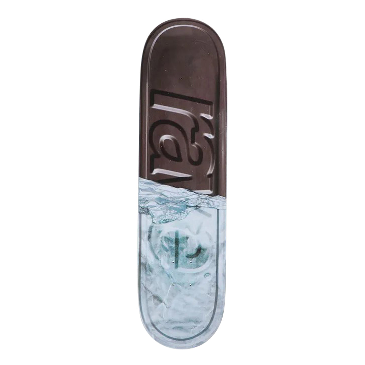 Rave Skateboards - Chocolate Silver Finish deck 8.375"