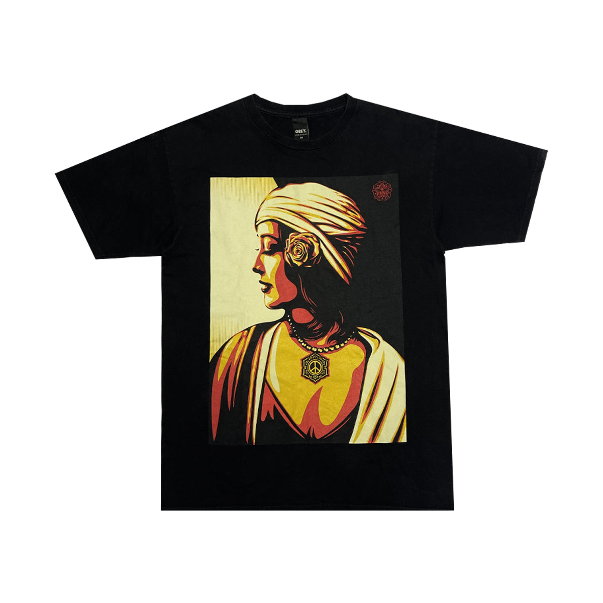 Obey - Rose Tee M Black/Yellow