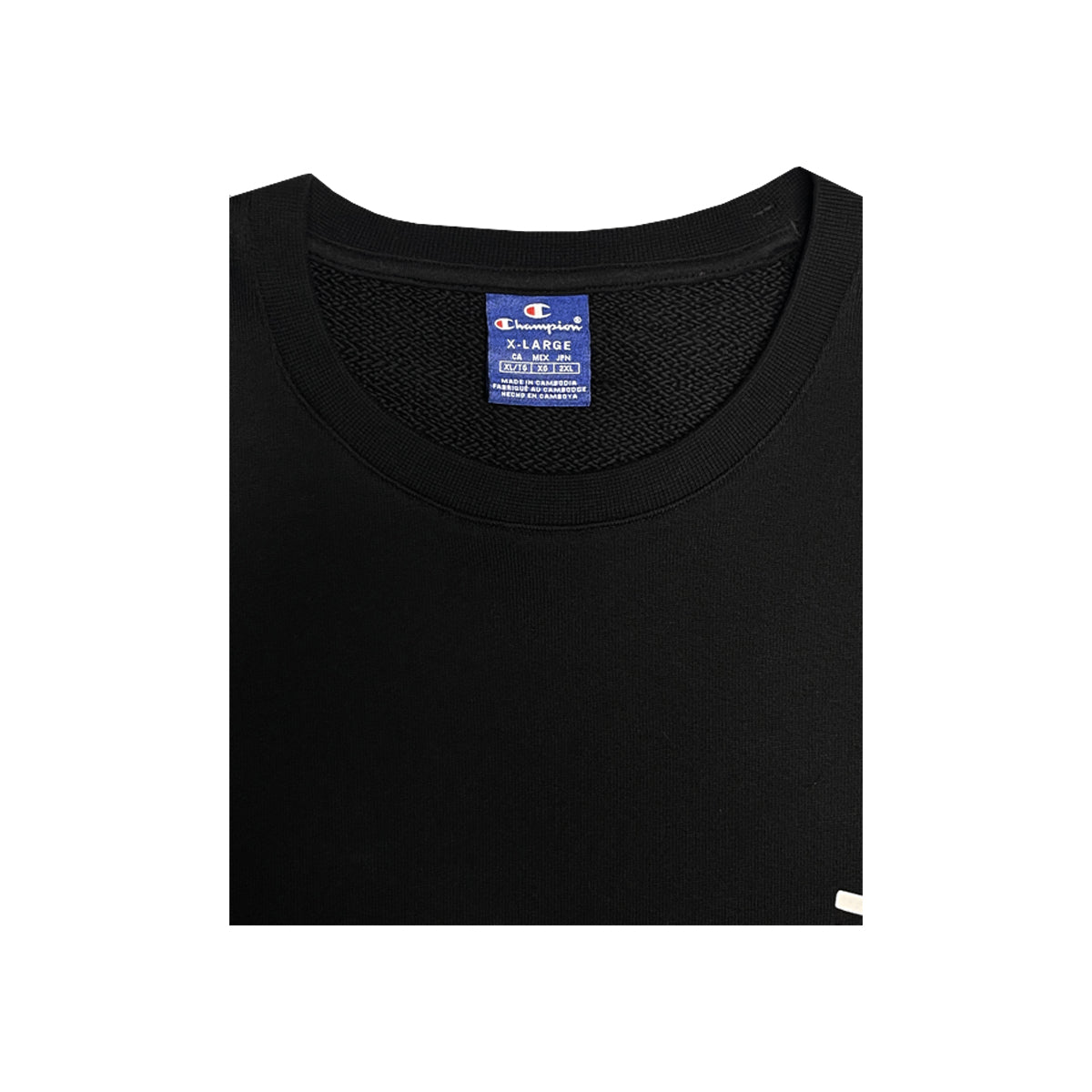 Champion - Mega Logo Sweatshirt XL Black/Grey
