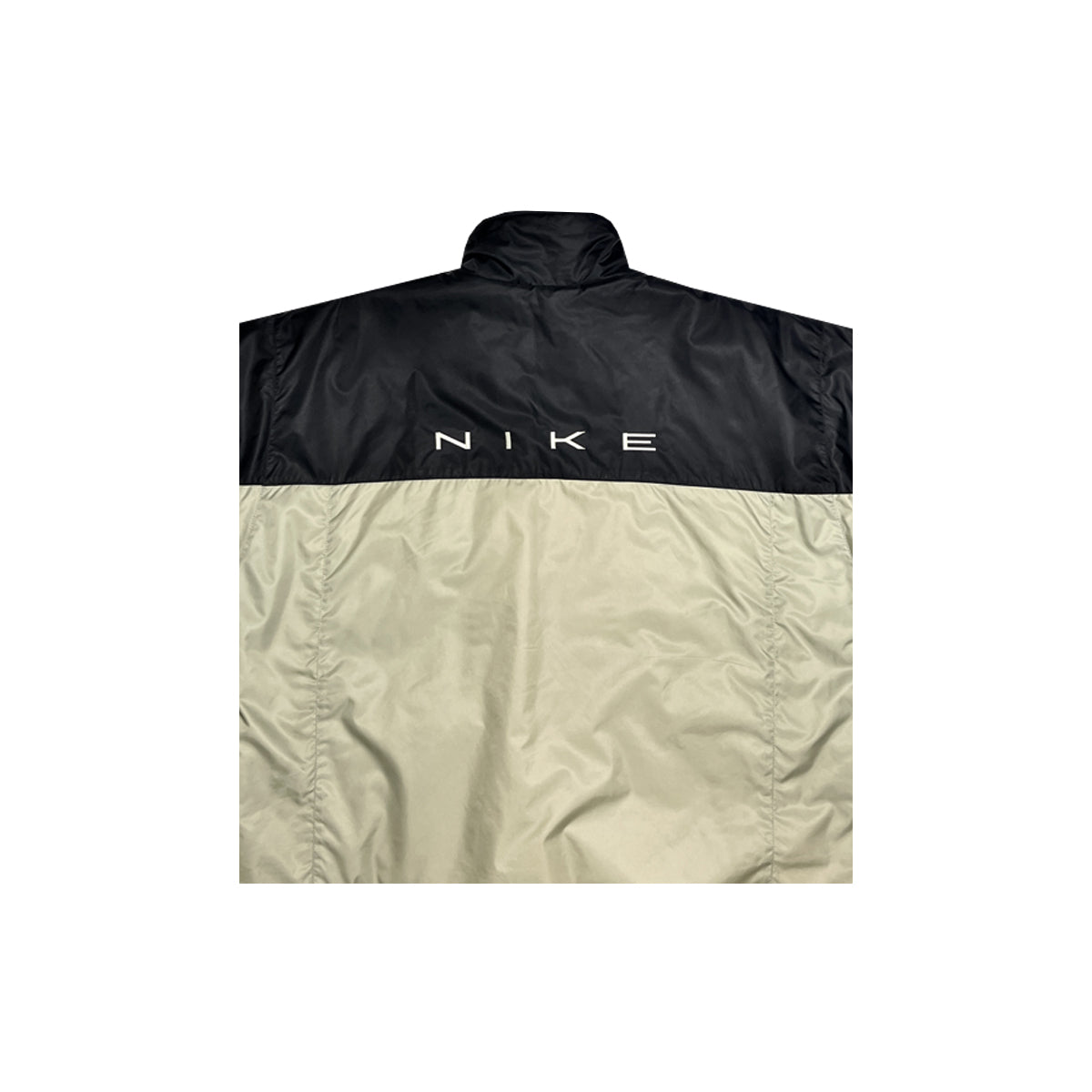 Nike - Vintage Zip-Up Rain Jacket XL Black/Khaki