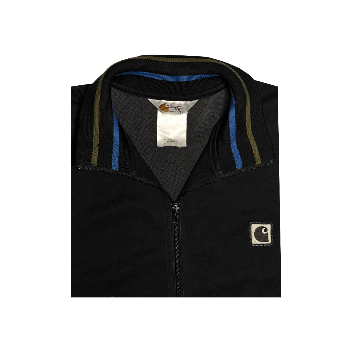 Carhartt - Zip Up Track Jacket XL Black/Multi