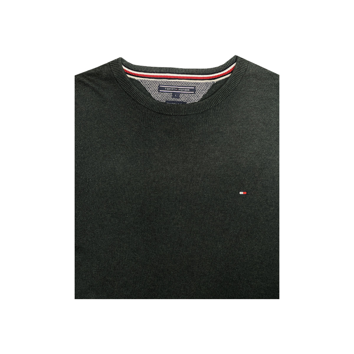 Tommy Hilfiger - Light Sweater L Forrest/Green