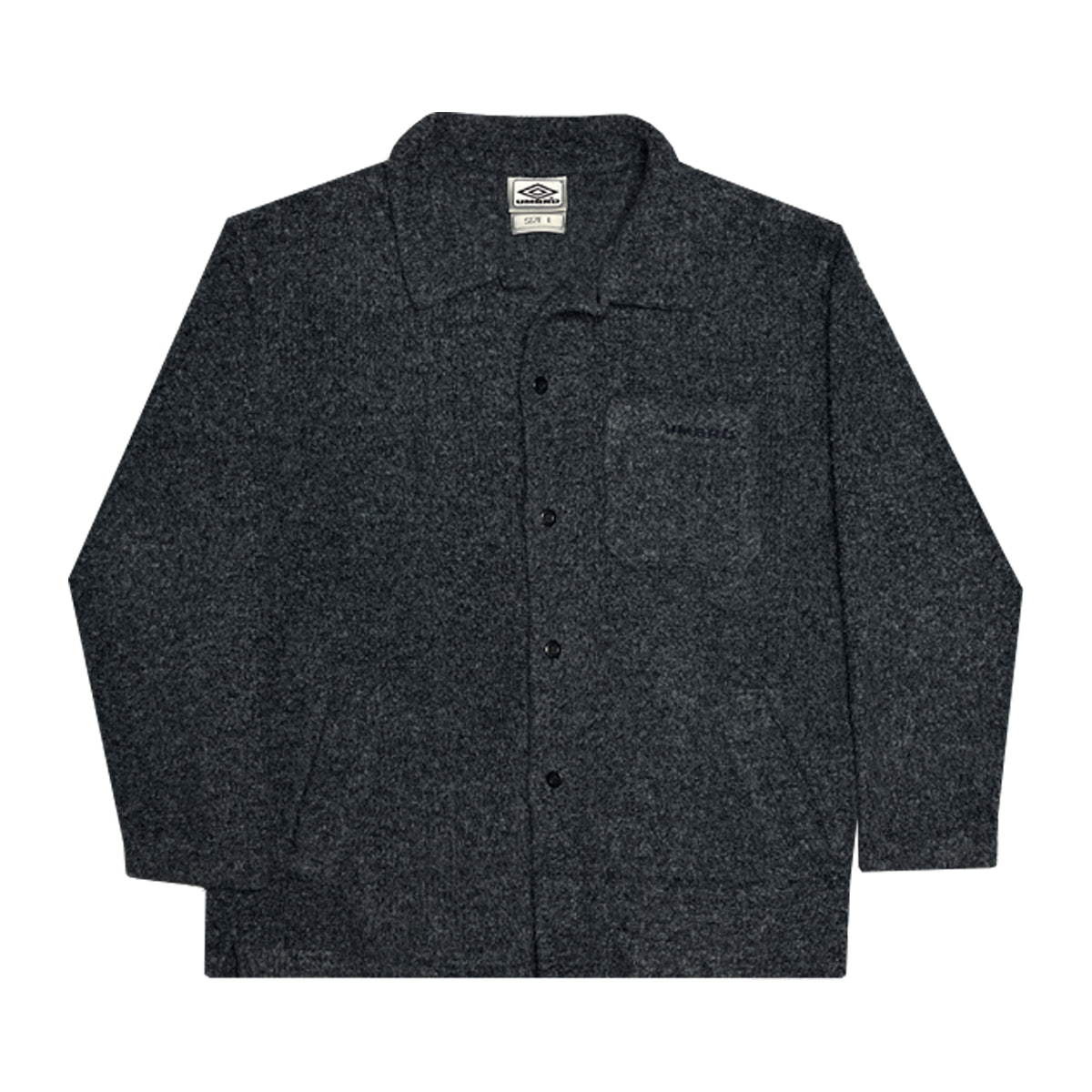 Umbro - Button-Up Sweater L Navy/Blue