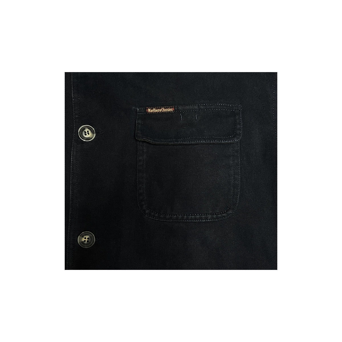 Marlboro Classics - Button-Up Heavy Coat L Navy/Blue