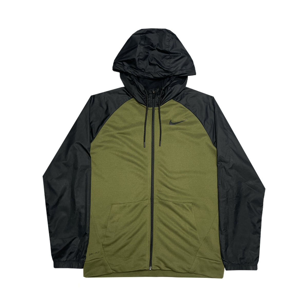 Nike - Zip-Up Hoodie M Black/Green