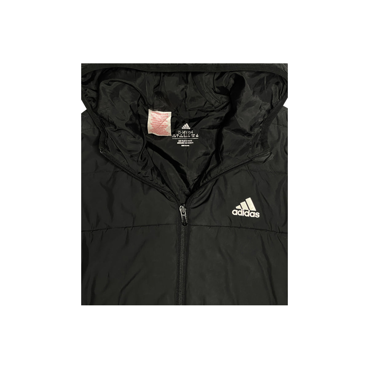 Adidas - Hooded Puffer Jacket M Black