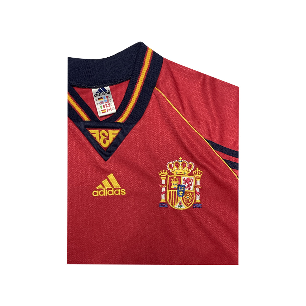 Adidas - Vintage Spain Home jersey 98 XL Red/Navy
