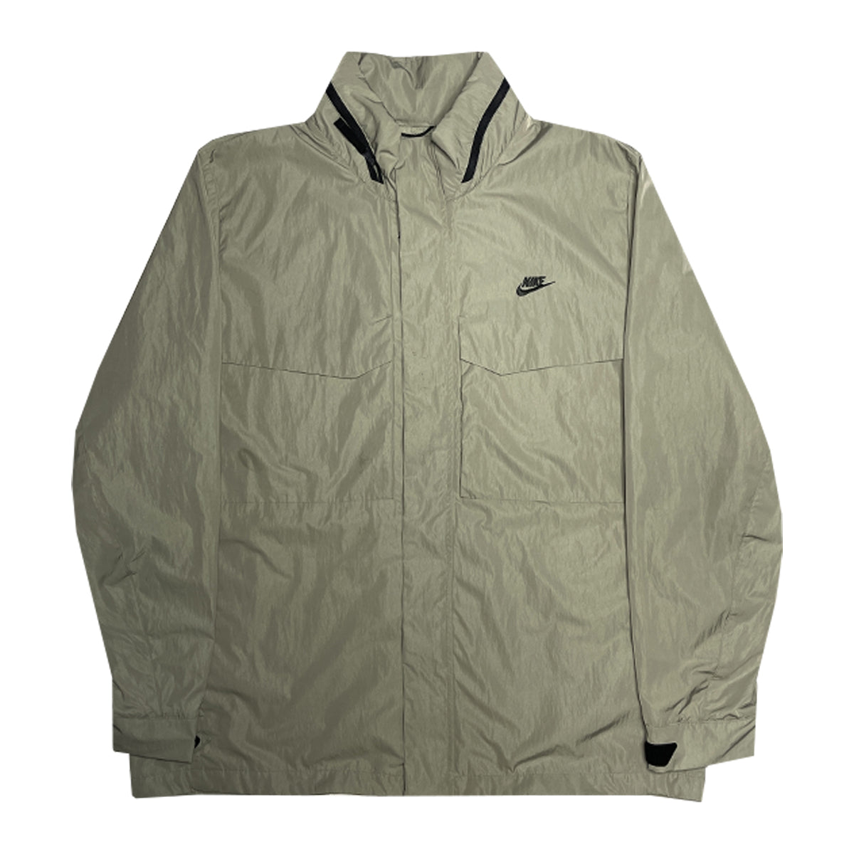 Nike - Zip-Up Rain Jacket XXL Sage Green