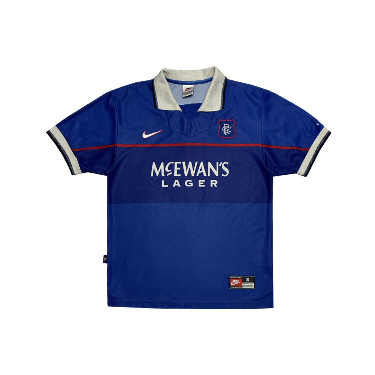 Nike - Vintage Glasgow Rangers Jersey S Blue/Multi