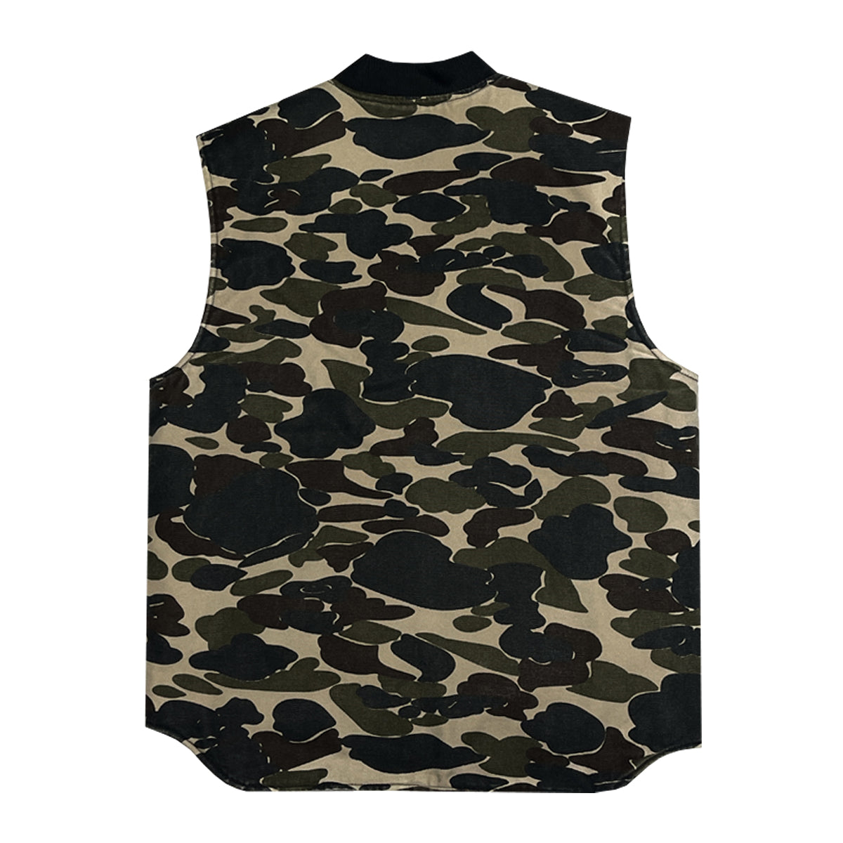 Carhartt - Zip-Up Quilted Vest L Camouflage/Green