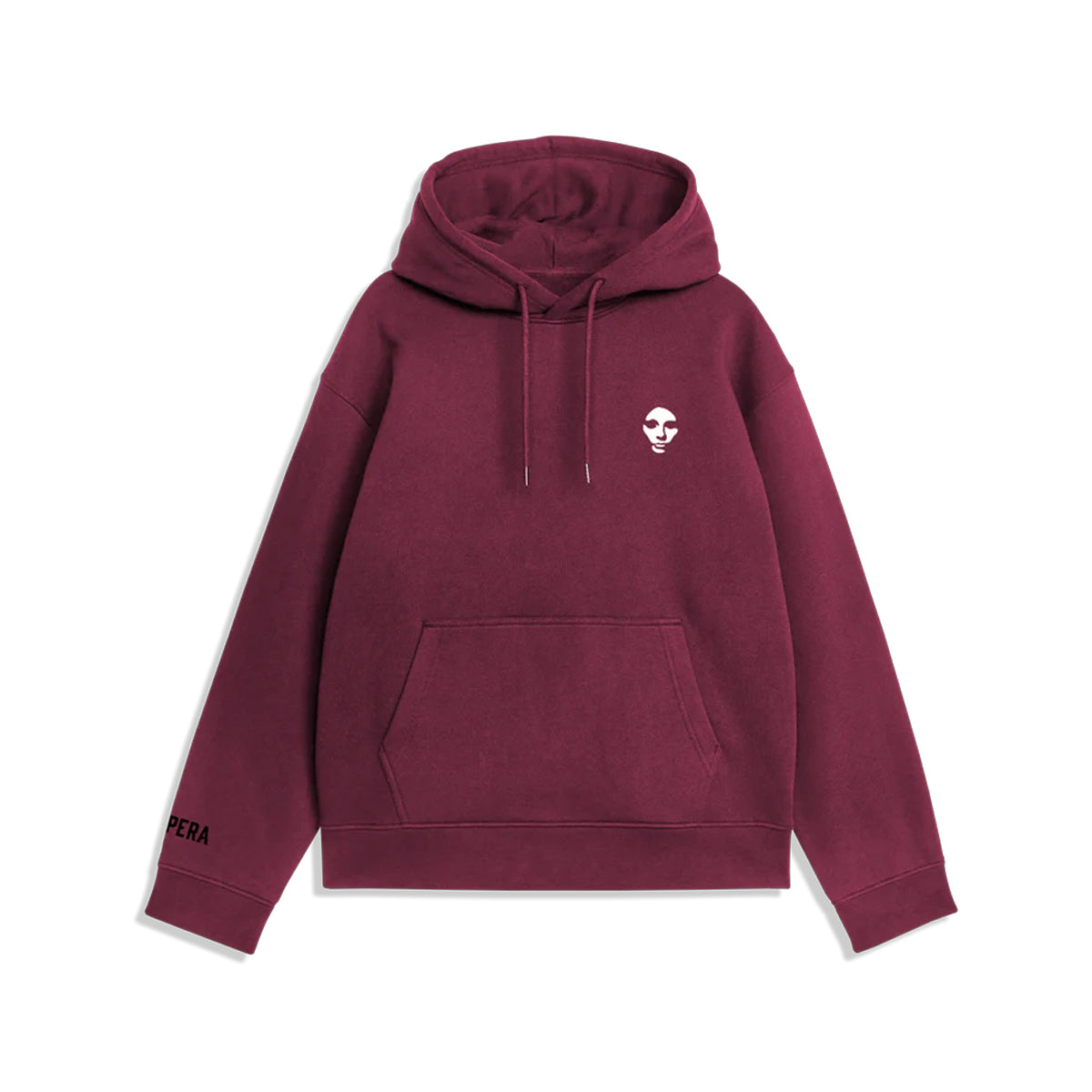 Opera - Mask EMB Hoodie Maroon
