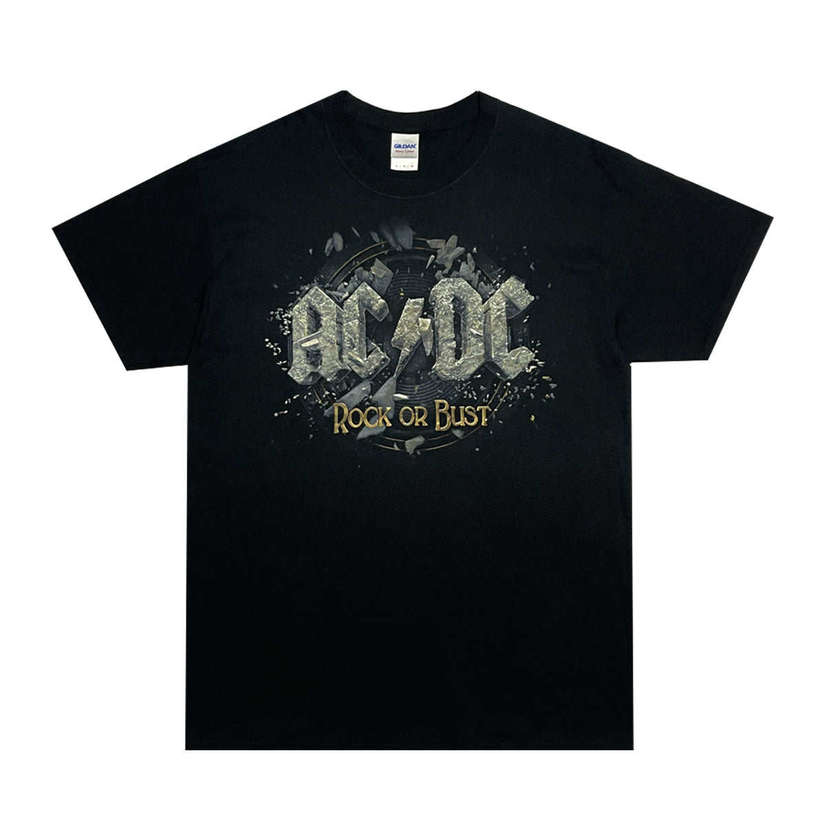 AC/DC - Rock Or Bust Tee L Black/Multi