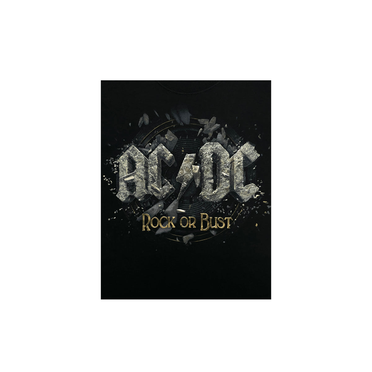 AC/DC - Rock Or Bust Tee L Black/Multi
