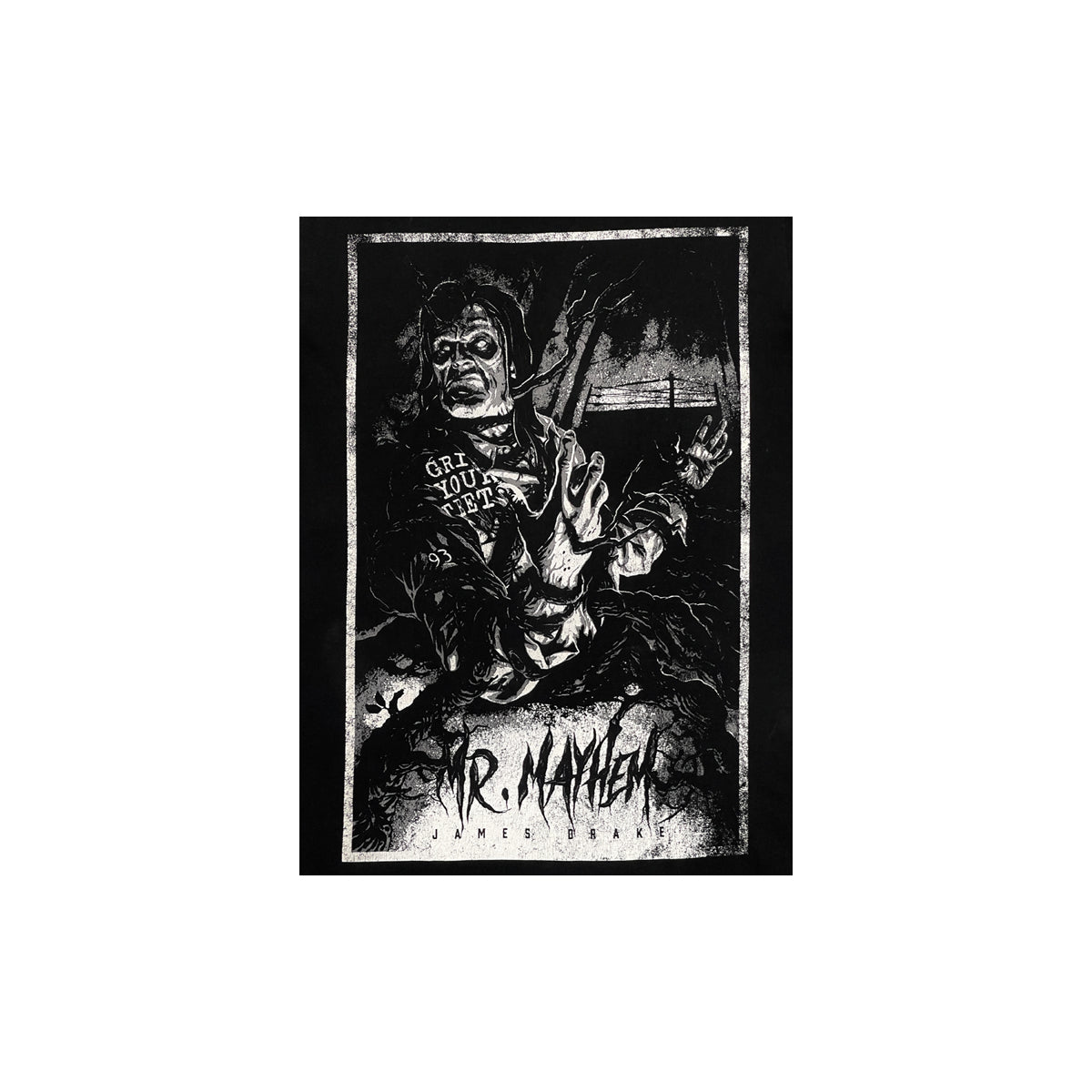 Archival - Mr. Mayhem Tee M Black/White