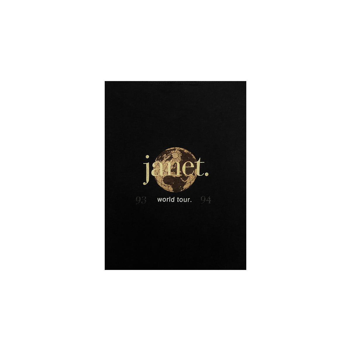 Janet Jackson - Vintage 93-94 Tour Tee XL Black