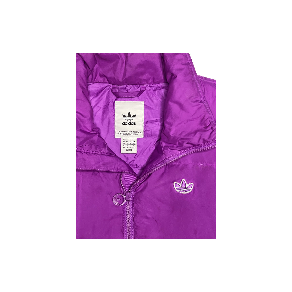 Adidas - Original Puffer Jacket S Purple