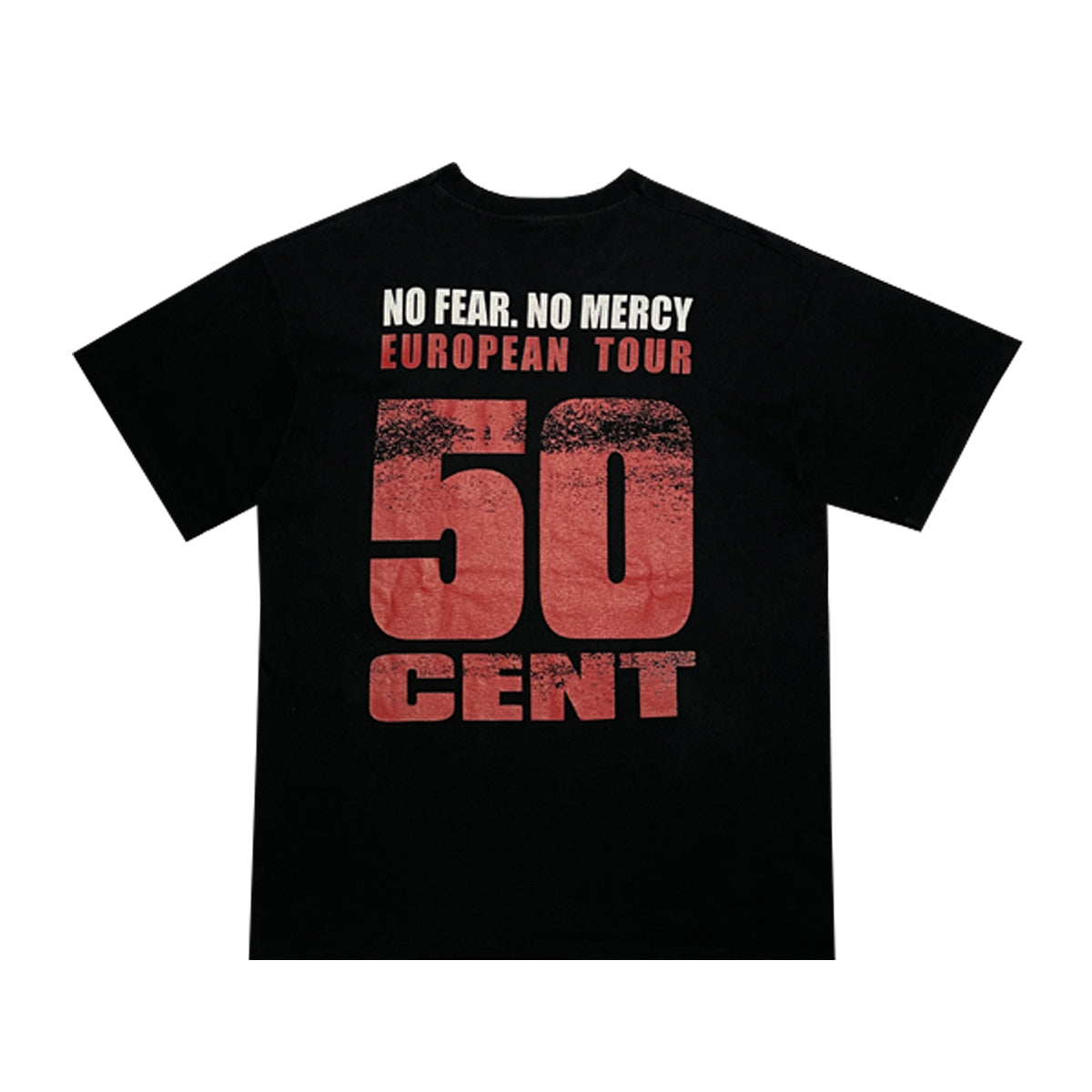 50 Cent - Vintage Get Rich Cover Tee L Black/Red