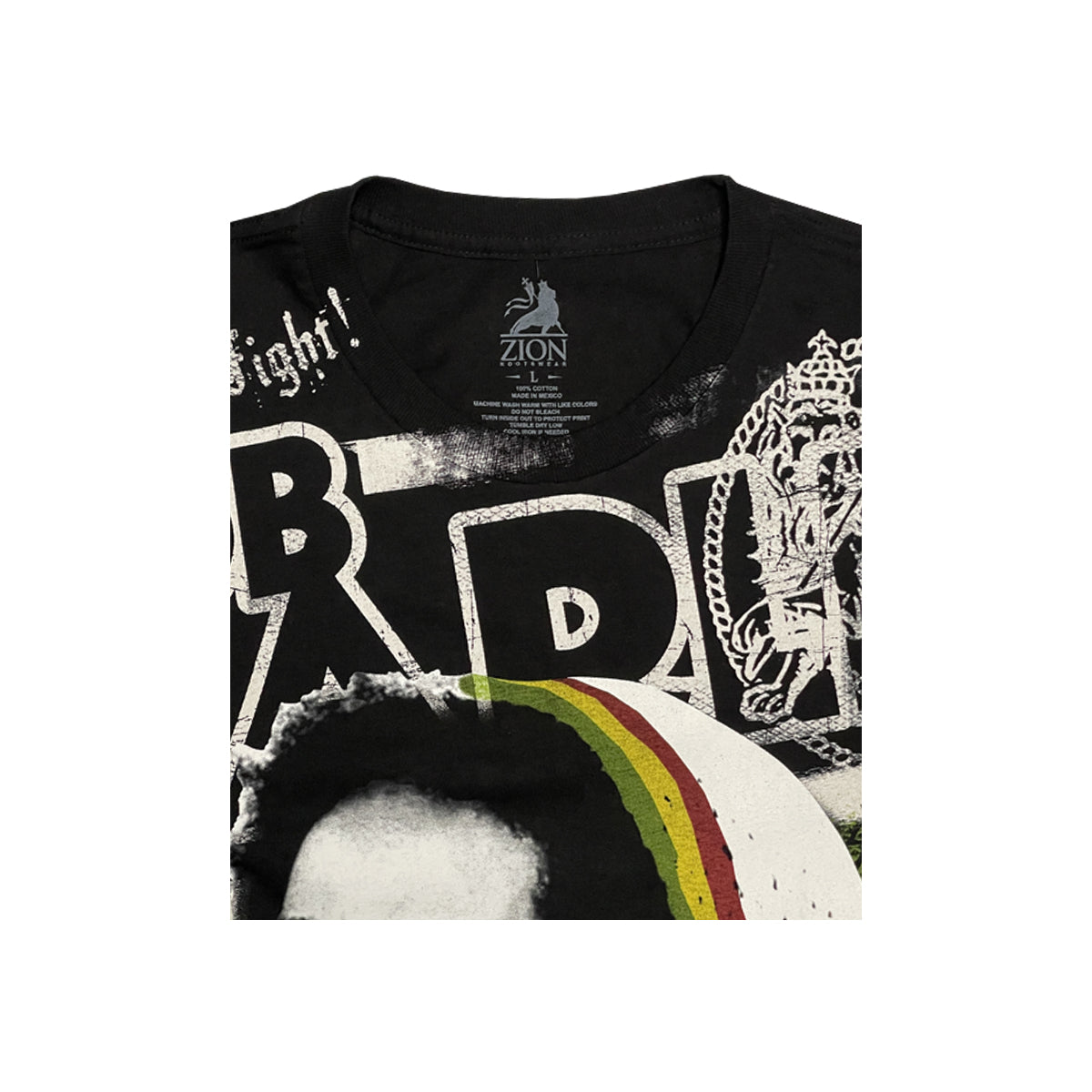 Bob Marley - Songs Tee L Black/White