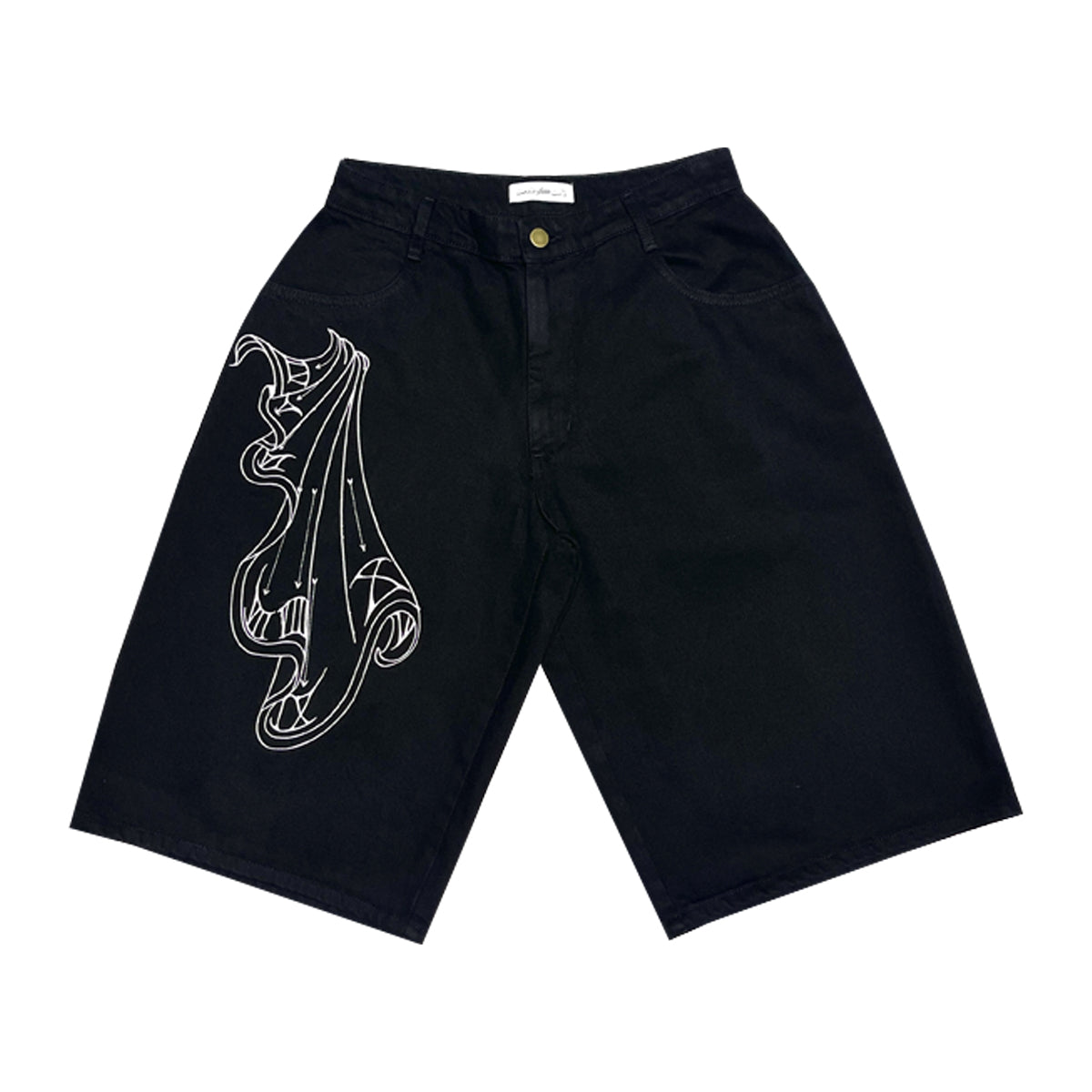 LAST COMMANDMENT - SUNDIAL DENIM SHORTS