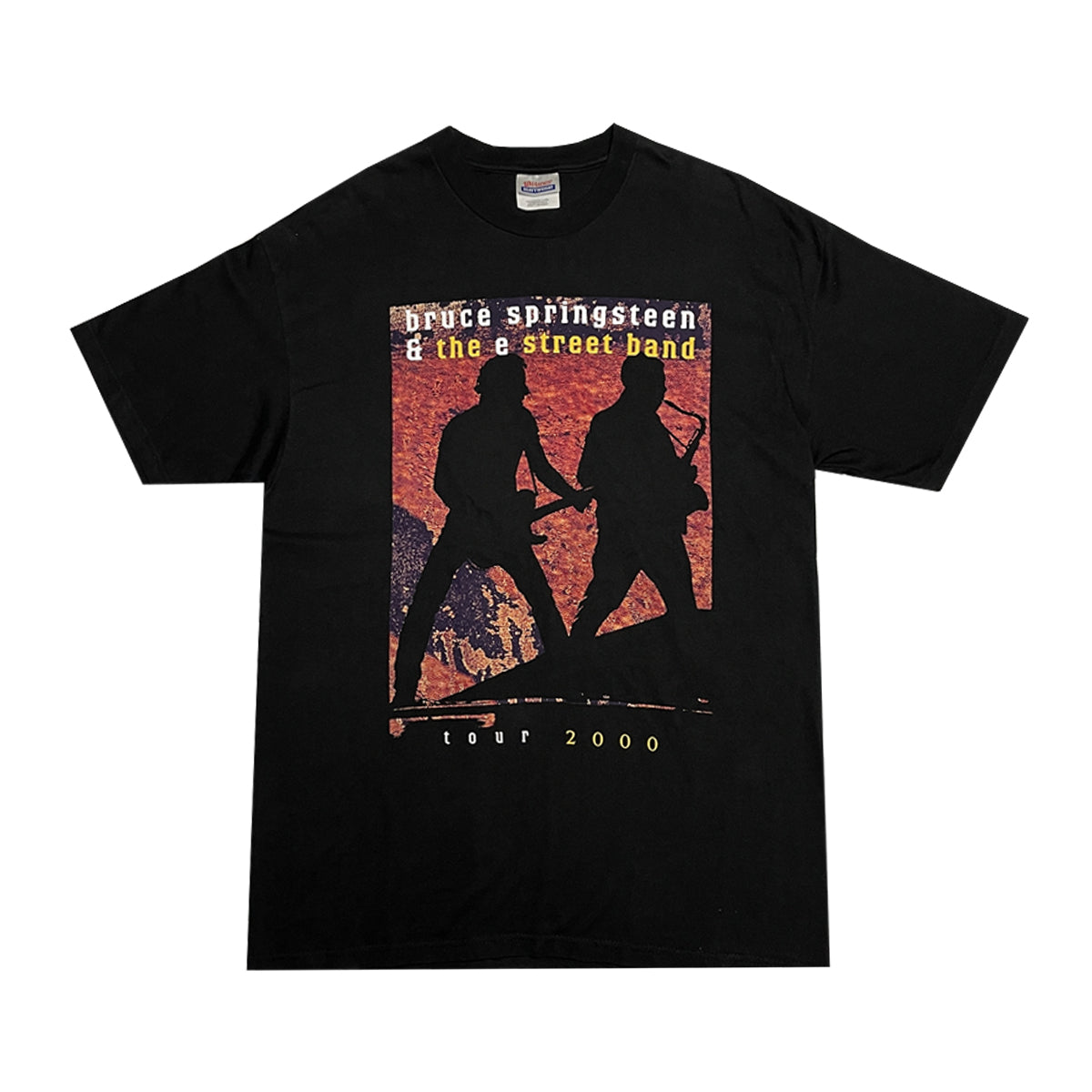 Music Tee - Vintage Bruce Springsteen 2000 Tour Tee L Black/Multi