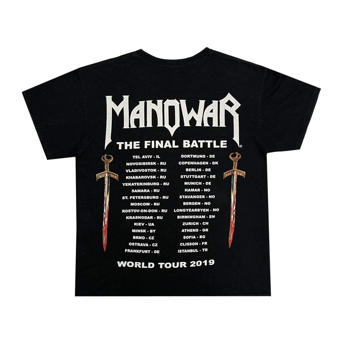 Manowar - Faceless Warrior M Black/Multi