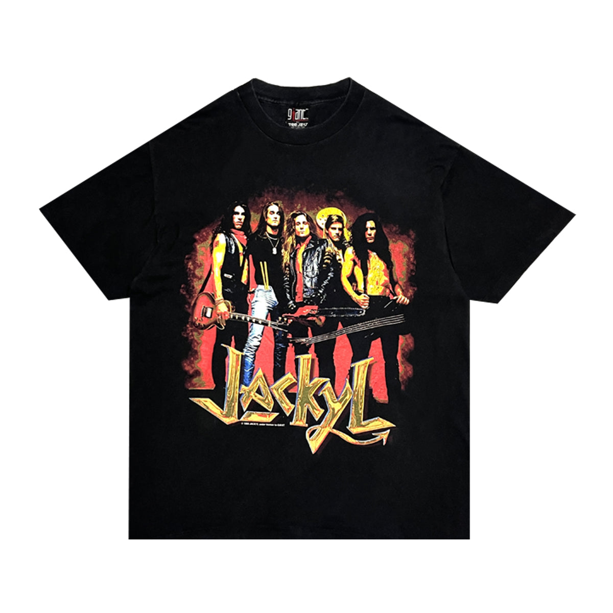 Jackyl - Vintage Band Members Tee XL Black/Multi