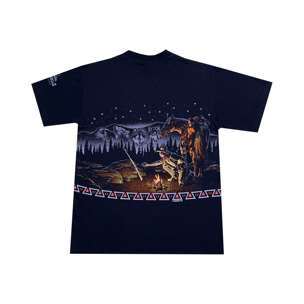 Habitat - Vintage Rifle Hunter Tee M Blue/Multi