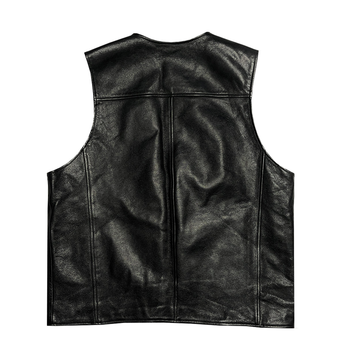 Harley Davidson - Vintage Leather Vest L Black