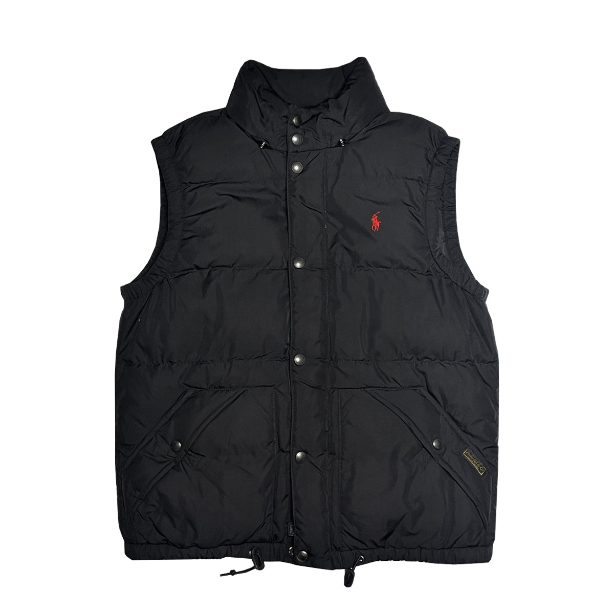 Polo Ralph Lauren - Button-Up Puffer Vest M Black