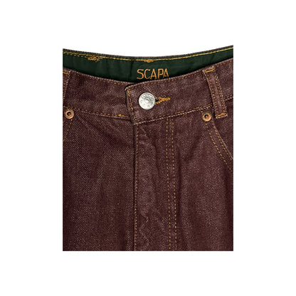 Scapa - Loose Fit Jeans 29 Burgundy/Red