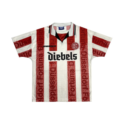 Umbro - Vintage Dusseldorf Jersey M Red/White