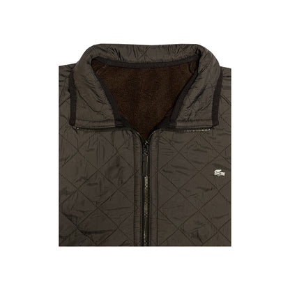 Lacoste - Quilted Fleece Lined Jacket XL Olive/Green