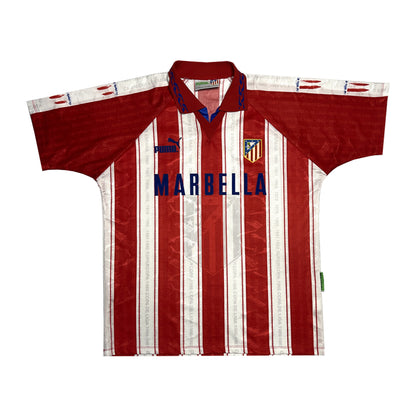 Puma - Vintage Atletico Madrid Home Jersey L Red/White