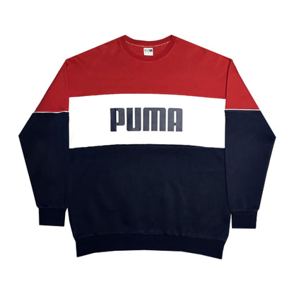 Puma - Logo Sweatshirt XL Red/Multi