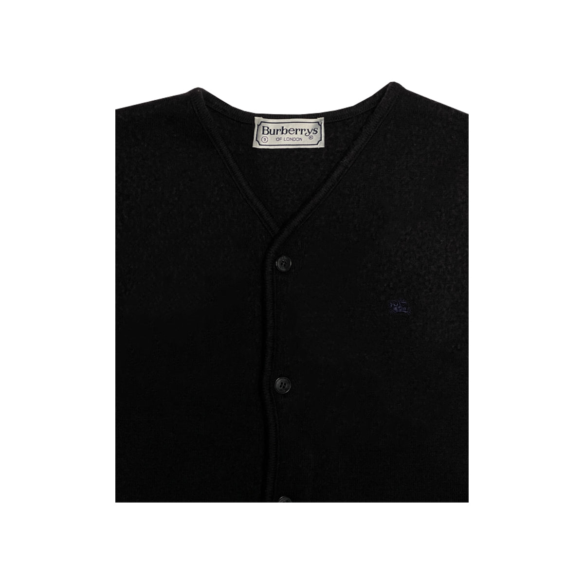 Burberry - Vintage Fleece Vest M Black