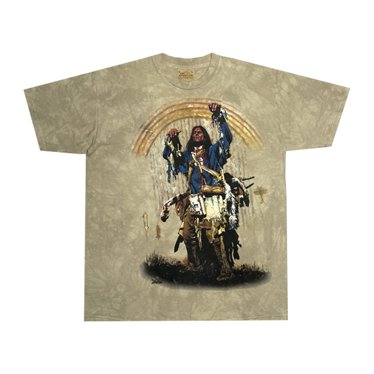 The Mountain - Native American Tee L Multi