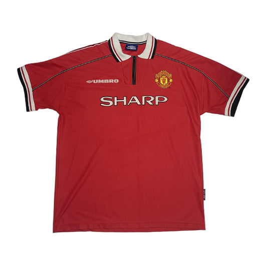 Umbro - VIntage Man Utd Jersey XL Red/White