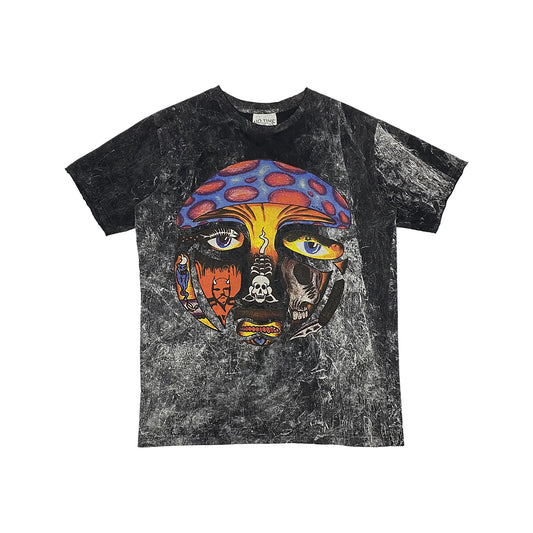 Archival - No Time Tee L Washed/Black/Multi