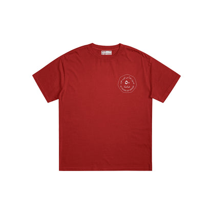 S-LO - 50 Years Of HipHop Coin Tee Red