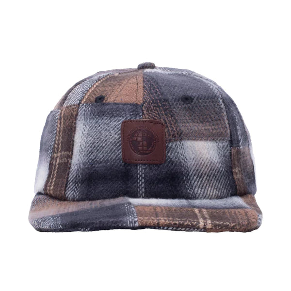 Fucking Awesome - Patchwork Plaid Hat Brown