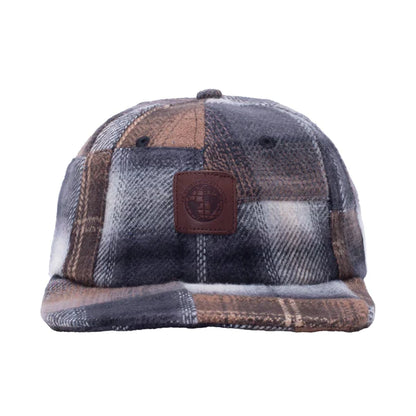 Fucking Awesome - Patchwork Plaid Hat Brown