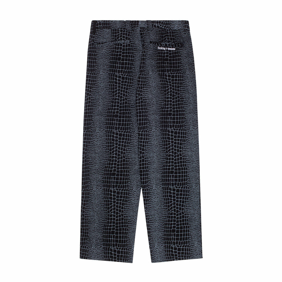 Fucking Awesome - Crocodile Work Pant - Black