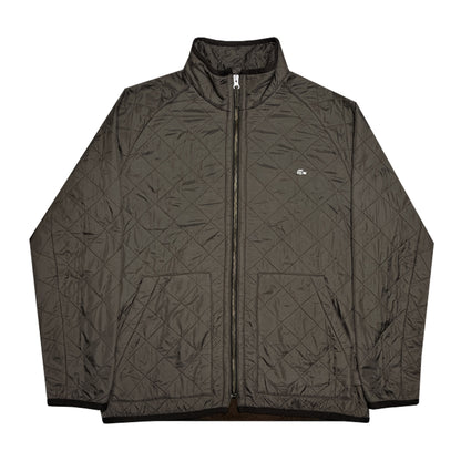 Lacoste - Quilted Fleece Lined Jacket XL Olive/Green
