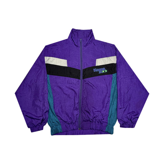 Kappa - Vintage Zip-Up Windbreaker S Purple