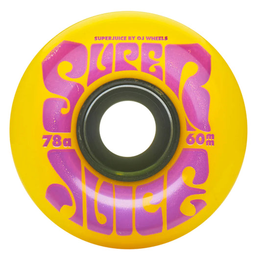 OJ WHEELS - SUPER JUICE YELLOW 60MM 78A