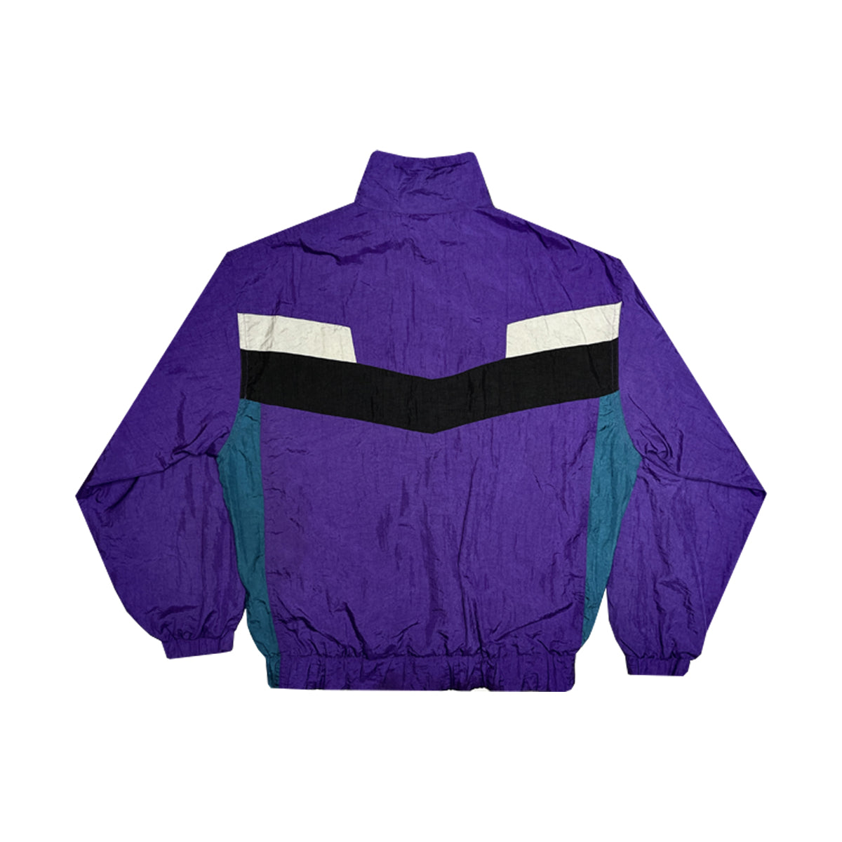 Kappa - Vintage Zip-Up Windbreaker S Purple